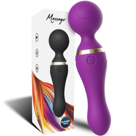 ARMONY - FREEZA MASSAGER and VIBRATEUR TÊTE SUPER FLEXIBLE VIOLET