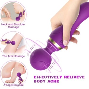 ARMONY - FREEZA MASSAGER and VIBRATEUR TÊTE SUPER FLEXIBLE NOIR