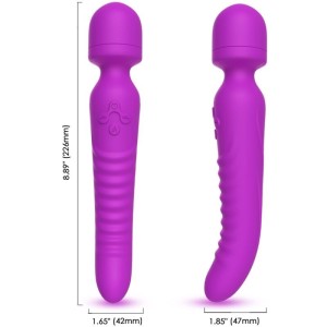 ARMONY - MISSION MASSAGER and VIBRATEUR EFFET CHALEUR VIOLET