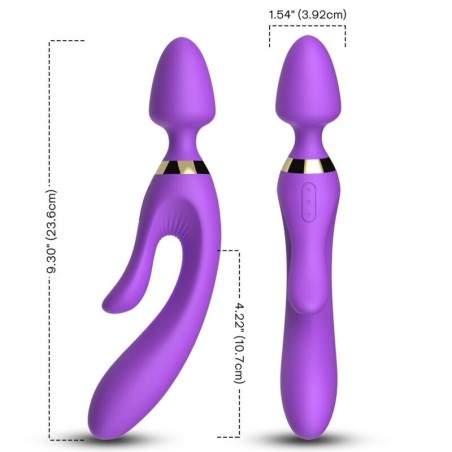 ARMONY - MASSEUR and VIBRATEUR LAPIN VIOLET