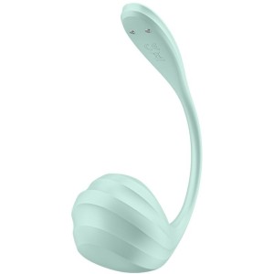 SATISFYER - APPLICATION GRATUITE STIMULATEUR DE POINT G PÉTALE LISSE VERT DEAU