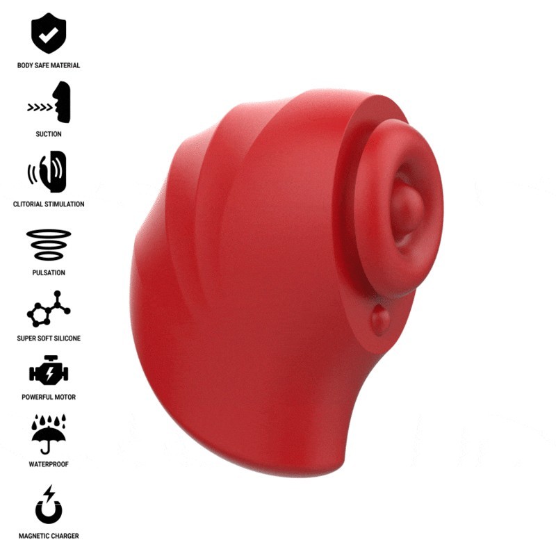 INTENSE - DONNIE STIMULATEUR CLITORIDIEN ROUGE-VERT