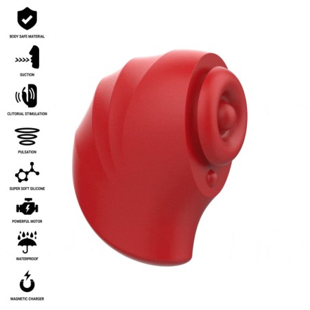 INTENSE - DONNIE STIMULATEUR CLITORIDIEN ROUGE-VERT