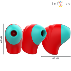 INTENSE - DONNIE STIMULATEUR CLITORIDIEN ROUGE-VERT