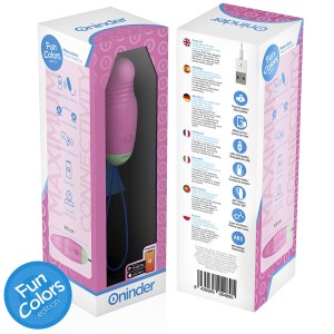 ONINDER CUTE - ŒUF EN SILICONE VIBRANT ET ROTATIF À 360° - APPLICATION MONDIALE GRATUITE