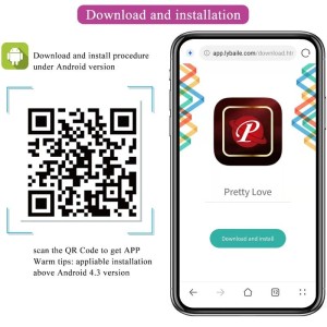 PRETTY LOVE - FRANZ MASSEUR ET VIBRATEUR APPLICATION GRATUITE VIOLET