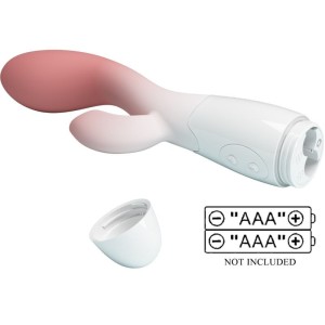 PRETTY LOVE - VIBRATEUR POINT G LUMINEUX STIMULATEUR DE CLITORIS 30 VIBRATIONS ROSE