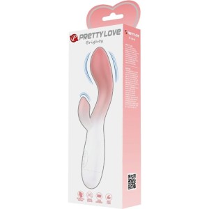 PRETTY LOVE - VIBRATEUR POINT G LUMINEUX STIMULATEUR DE CLITORIS 30 VIBRATIONS ROSE