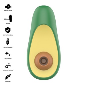 INTENSE - WAKI STIMULATEUR DE SUCCION CLITORIALE AVOCADO