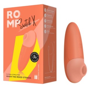 ROMP - SWITCH X STIMULATEUR CLITORIAL 6 NIVEAUX ORANGE