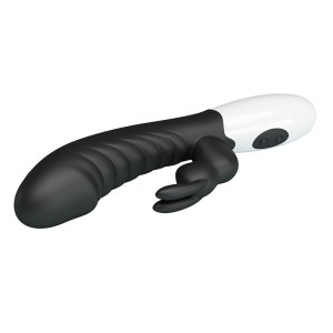 PRETTY LOVE - VIBRATEUR LAPIN NAUGHTY BUNNY 30 FONCTIONS NOIR