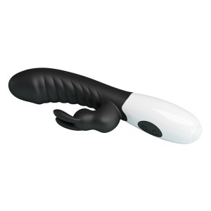 PRETTY LOVE - VIBRATEUR LAPIN NAUGHTY BUNNY 30 FONCTIONS NOIR