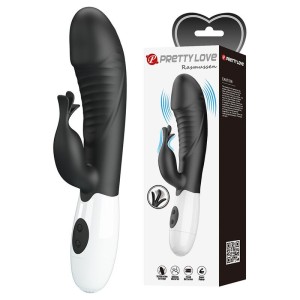 PRETTY LOVE - RASMUSSEN VIBRATEUR LAPIN 30 FONCTIONS NOIR