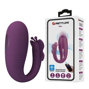 PRETTY LOVE - VIBRATEUR ŒUF À PROFONDEUR KLAY CONTRÔLÉ PAR APPLICATION VIOLET
