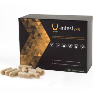 500 COSMETICS - CAPSULES U-INTEST POUR PRÉVENIR LES HÉMORROÏDES - 60 CAPSULES