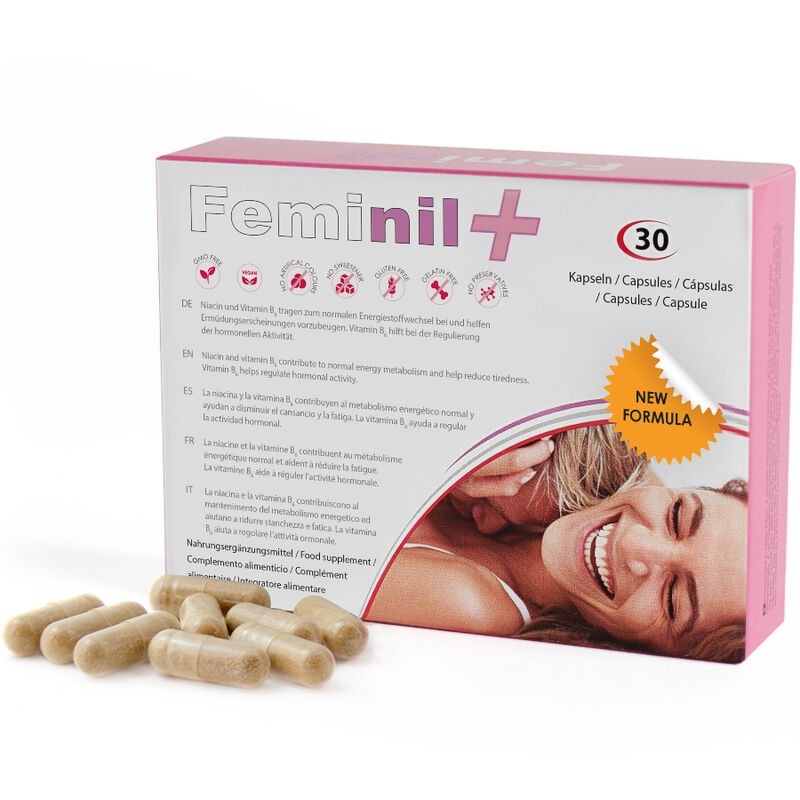 500 COSMETICS - FEMINIL AMÉLIORATION DE LA LIBIDO SEXUELLE FÉMININE - 30 CAPSULES