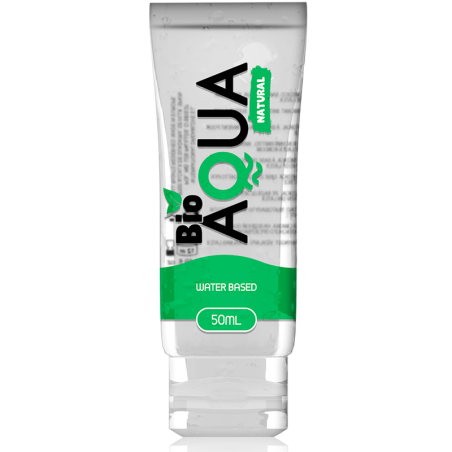 BIOAQUA - LUBRIFIANT INGRÉDIENTS NATURELS À BASE DEAU 50 ML