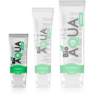 BIOAQUA - LUBRIFIANT INGRÉDIENTS NATURELS À BASE DEAU 50 ML