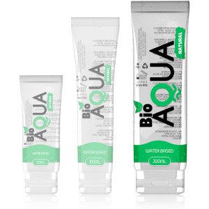 BIOAQUA - LUBRIFIANT INGRÉDIENTS NATURELS À BASE DEAU 200 ML