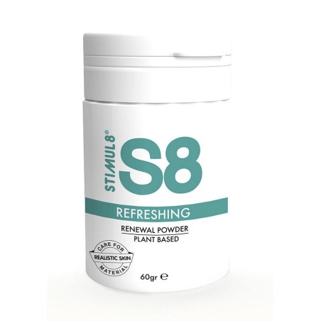 STIMUL8 - S8 POUDRE RAFRAÎCHISSANTE NATURELLE RENOUVELANTE 60 GR