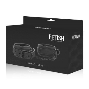 FETISH SUBMISSIVE - CHEVILLES EN CUIR VÉGÉTALIEN AVEC DOUBLURE EN NOPRÈNE