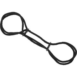 DARKNESS - MENOTTES EN CORDE OU MENOTTES DE CHEVILLE 100 COTON