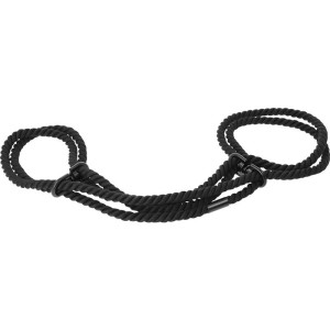 DARKNESS - MENOTTES EN CORDE OU MENOTTES DE CHEVILLE 100 COTON