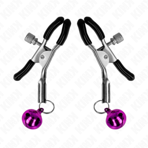 KINK - PINCE À METON SIMPLE CLOCHE VIOLET 6 CM