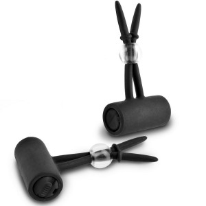 FETISH FANTASY ÉDITION LIMITÉE - SUÇON DE TÉTONS VIBRANT EN SILICONE