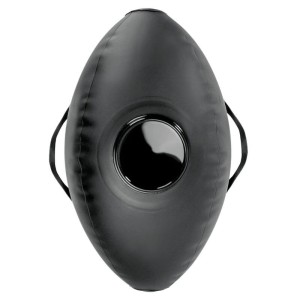 FETISH FANTASY SERIES - BODY DOCK BOULE GONFLABLE AVEC GODEMICHET NOIR 41,9 CM