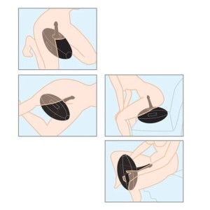 FETISH FANTASY SERIES - BODY DOCK BOULE GONFLABLE AVEC GODEMICHET NOIR 41,9 CM