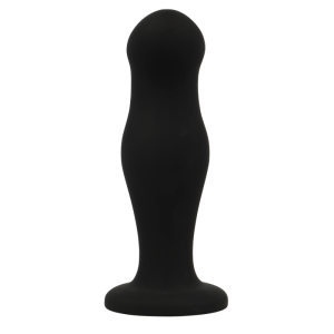 BLACKandSILVER - SEAN PLUG ANAL PREMIUM SILICONE NOIR