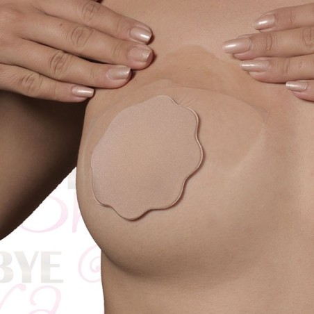 BYE-BRA - RENFORCEMENTSEINS COUVRE-MAMETAUX SOIE BONNET A-C