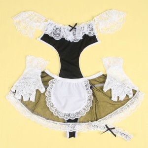 SUBBLIME - 954307 COSTUME DE FEMME SEXY NOIR-BLANC S-M