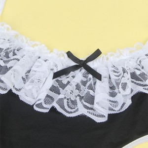 SUBBLIME - 954307 COSTUME DE FEMME SEXY NOIR-BLANC S-M