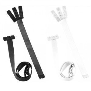 BYE-BRA - ADAPTATEUR DE SOUTIEN-GORGE À DOS OUVERT NOIR and BLANC