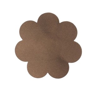 BYE-BRA - BODY TAPE 5 M X 6,5 CM 3 PAIRES DE CACHE-MATIN MARRON