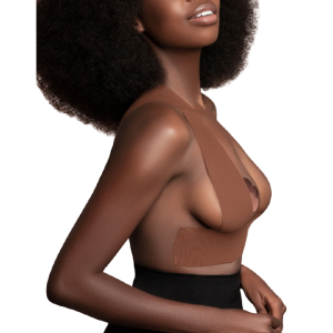 BYE-BRA - BODY TAPE 5 M X 6,5 CM 3 PAIRES DE CACHE-MATIN MARRON