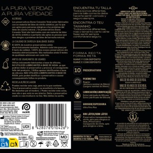 DUREX - CONNEXION TOTALE XL ULTRA FINE PLUS SANS LATEX 10 UNITÉS