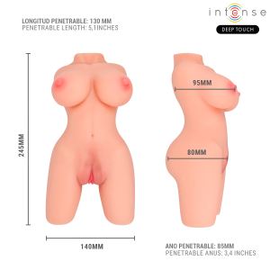 INTENSE DEEP TOUCH - JESSE TORSO DOUBLE MASTURBATEUR VAGIN and ANO
