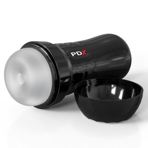 PDX EXTREME - SLIDE and GLIDE MASTURBATEUR AUTOLUBRIFIANT TRANSPARENT