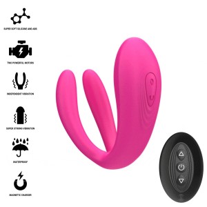 INTENSE - JULIA DOUBLE VIBRATEUR À PINCE STIMULATEUR AVEC TÉLÉCOMMANDE