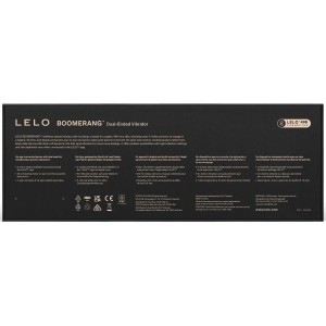LELO - BOOMERANG VIBRATEUR DOUBLE EXTENSION ROUGE CORAIL