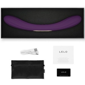 LELO - BOOMERANG VIBRATEUR À DOUBLE EXTRÉMITÉ VIOLET