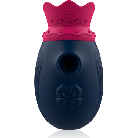 INTENSE - STIMULATEUR DE CLITORIS 10 MODES DASPIRATION ET DE LÉCHAGE - BLEU