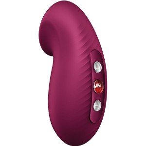 FUN FACTORY - VIBRATEUR À IMPULSIONS DAIR DESIRE ROUGE VIN