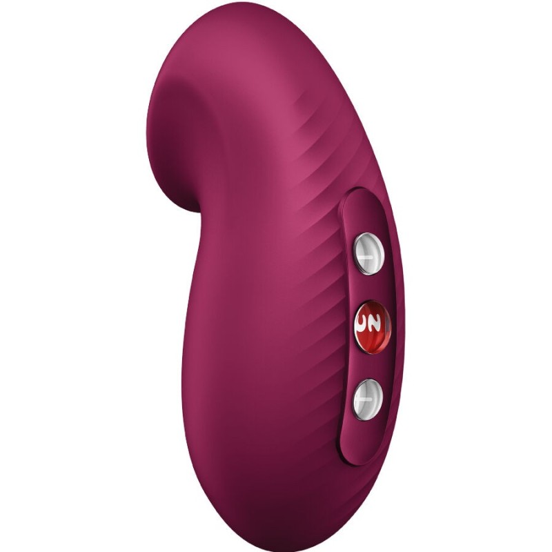 FUN FACTORY - VIBRATEUR À IMPULSIONS DAIR DESIRE ROUGE VIN