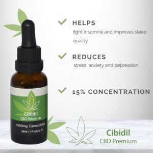 500 COSMETICS - CIBIDIL HUILE DE CBD RELAXANTE 15 30 ML