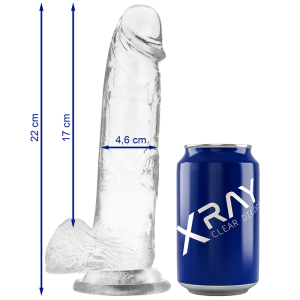 X RAY - HARNAIS BITE AVEC BOULES 22 CM -O- 4.6 CM