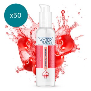 WATERFEEL - LUBRIFIANT CERISE 175 ML PAQUET 50 UNITÉS
